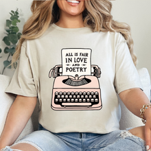 Cargar imagen en el visor de la galería, All is fair in love and poetry TTPD Playera