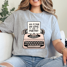 Cargar imagen en el visor de la galería, All is fair in love and poetry TTPD Playera