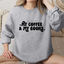 Cargar imagen en el visor de la galería, Coffee & Books Sudadera