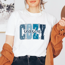 Cargar imagen en el visor de la galería, Cozy season snowflake Playera