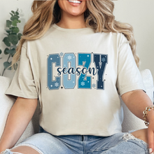 Cargar imagen en el visor de la galería, Cozy season snowflake Playera