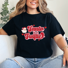Cargar imagen en el visor de la galería, Santa is a Swiftie RED Playera