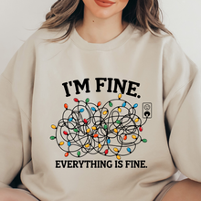 Cargar imagen en el visor de la galería, I'm Fine, everything is fine Sudadera