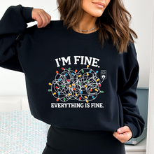 Cargar imagen en el visor de la galería, I'm Fine, everything is fine Sudadera