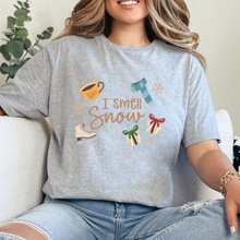 Cargar imagen en el visor de la galería, I smell snow Playera
