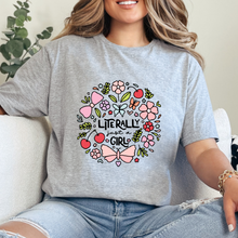 Cargar imagen en el visor de la galería, Literally just a girl Playera