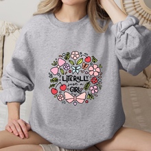 Cargar imagen en el visor de la galería, Literally just a girl Sudadera