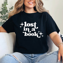 Cargar imagen en el visor de la galería, Lost in a book Playera