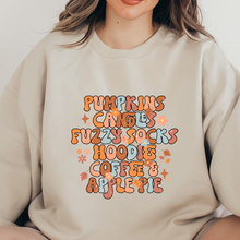 Cargar imagen en el visor de la galería, Pumpkins & Candles Sudadera