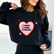 Cargar imagen en el visor de la galería, Single, Taken, Reading Sudadera
