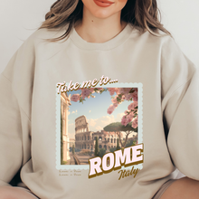 Cargar imagen en el visor de la galería, Take me to Rome Sudadera