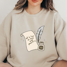 Cargar imagen en el visor de la galería, Taylor Parchment paper TTPD Sudadera