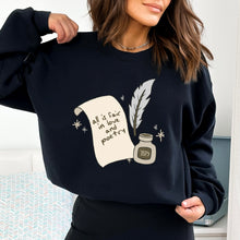 Cargar imagen en el visor de la galería, Taylor Parchment paper TTPD Sudadera