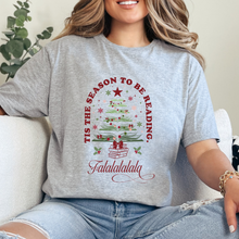 Cargar imagen en el visor de la galería, Tis the season to be reading Playera