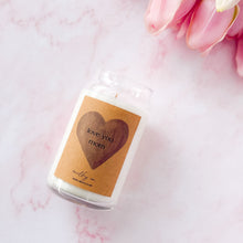 Cargar imagen en el visor de la galería, I love you Mom Vela Aromática