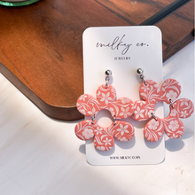 Cargar imagen en el visor de la galería, Doble Flor Aretes
