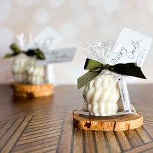 Cargar imagen en el visor de la galería, Milky Co. Regalo Baby Shower evento despedida Vela aromática escultural mayoreo