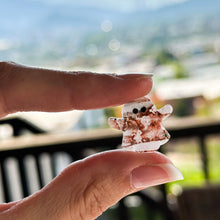 Cargar imagen en el visor de la galería, Big Scraming ghost mármol Translúcido Aretes