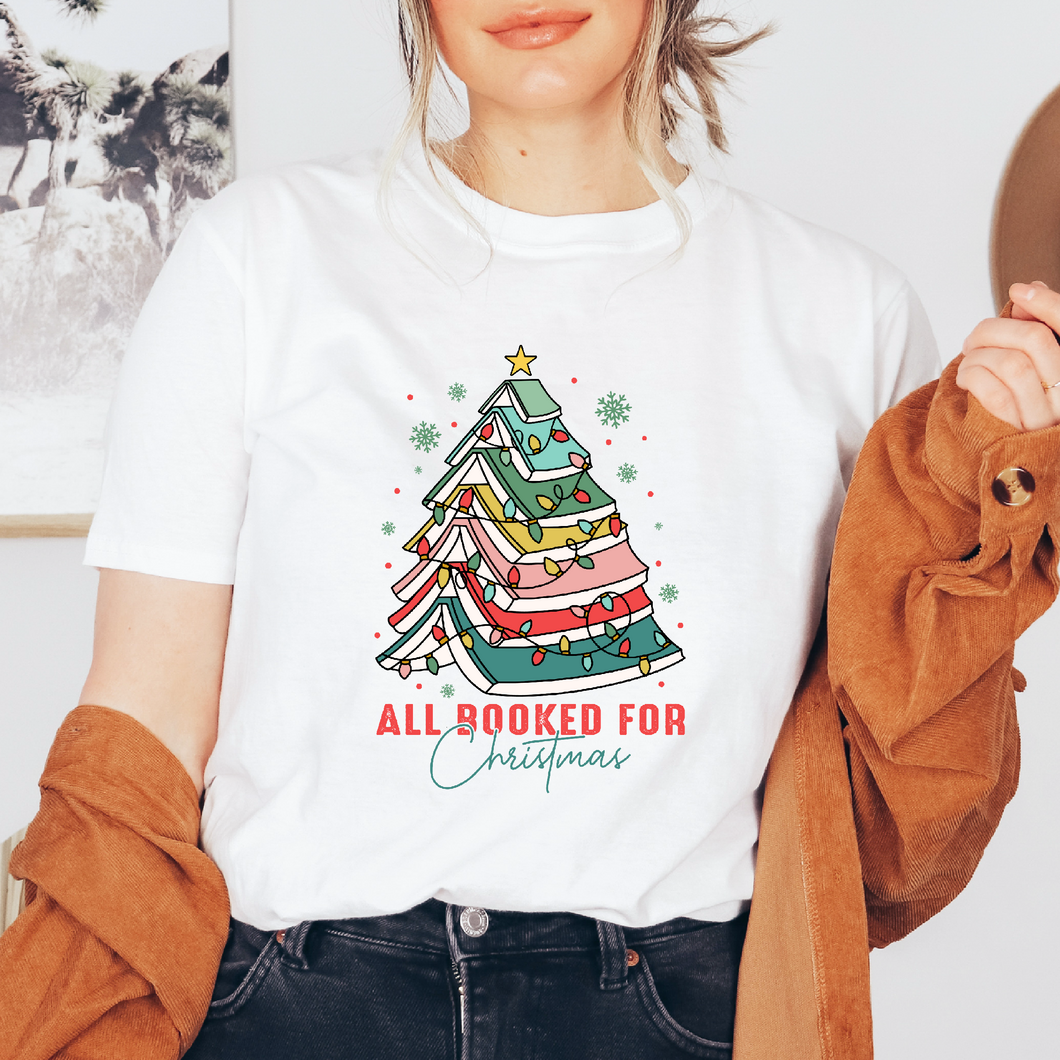 All booked for Christmas Playera