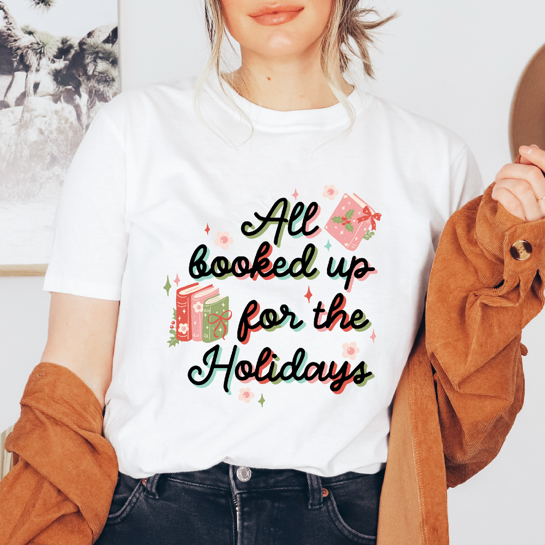 All booked up for the holidays Playera