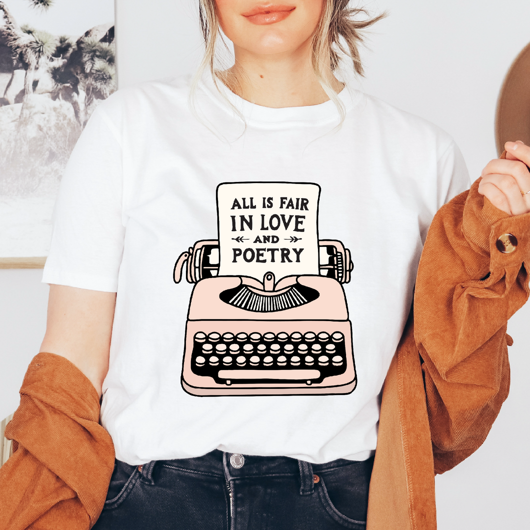 All is fair in love and poetry TTPD Playera