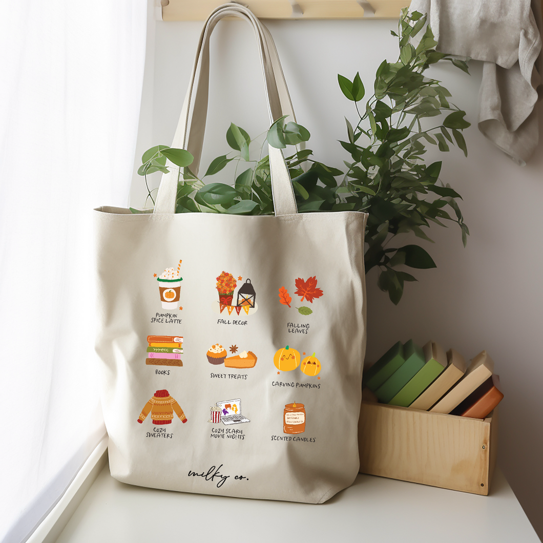 All things fall Tote Bag / Bolsa