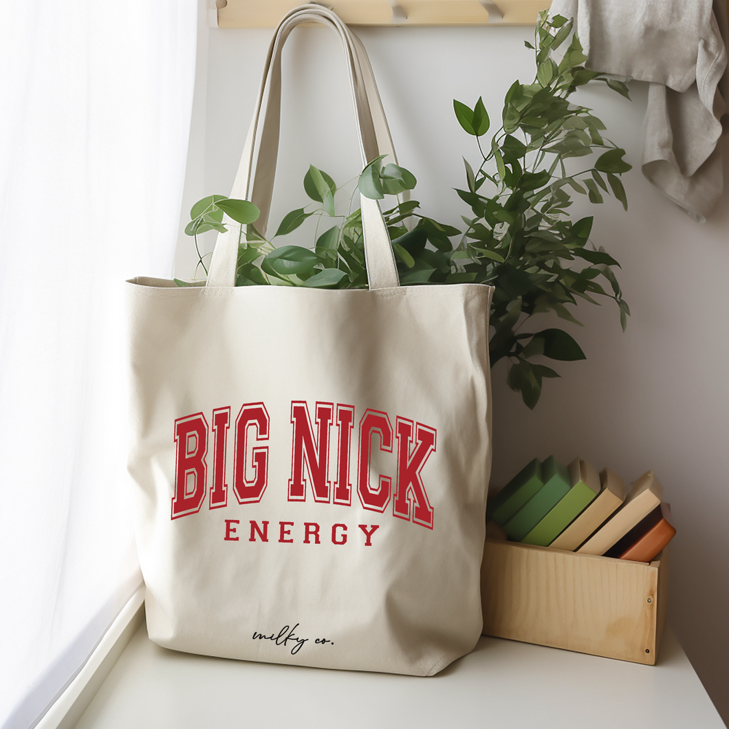 Big Nick Energy Tote Bag / Bolsa