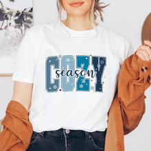 Cargar imagen en el visor de la galería, Cozy season snowflake Playera
