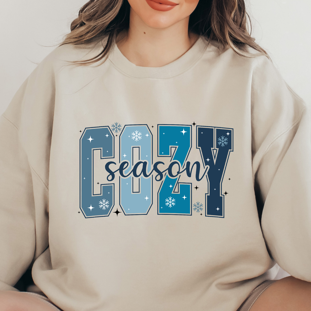 Cozy season snowflake Sudadera