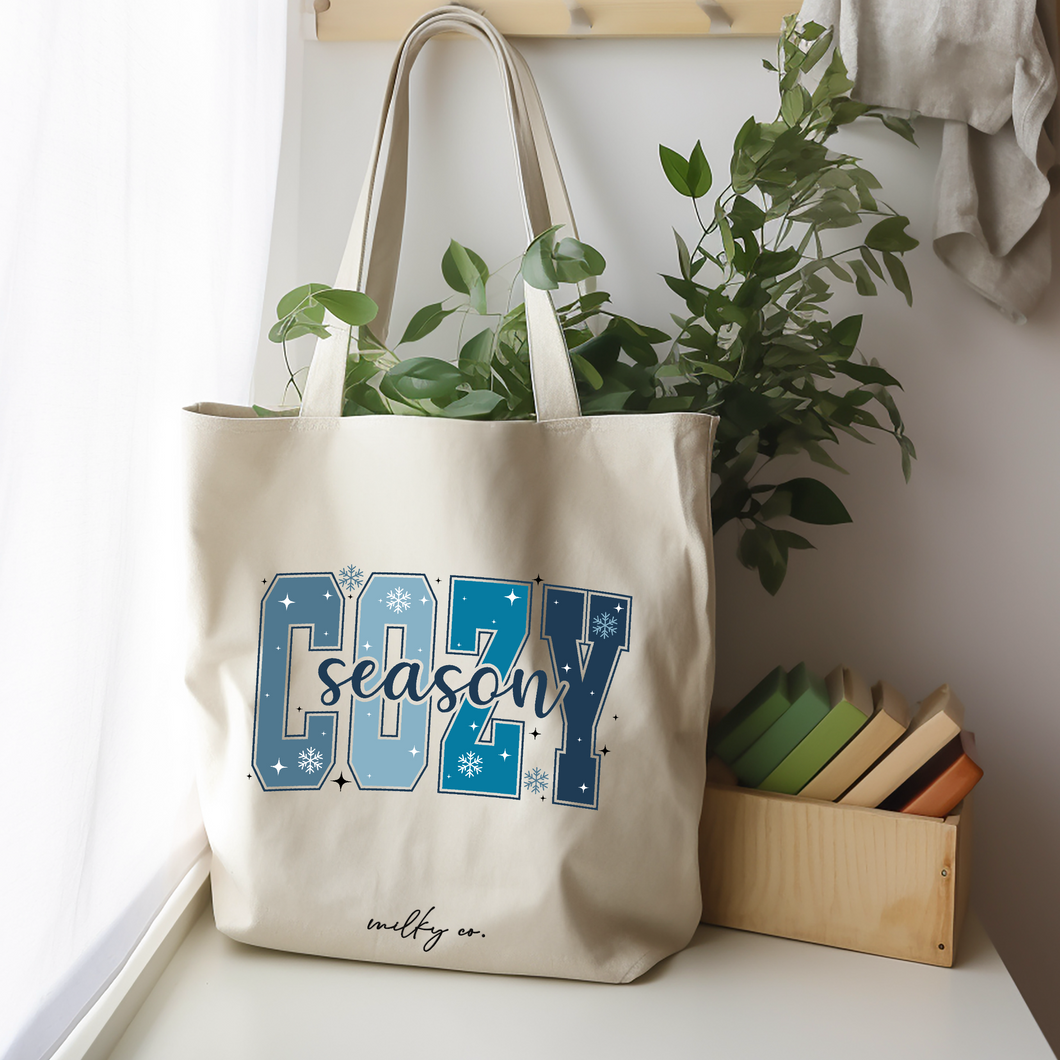 Cozy season snowflake Tote Bag / Bolsa