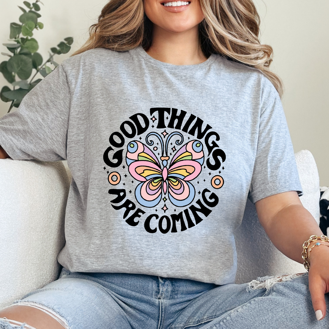 Good things are coming Playera