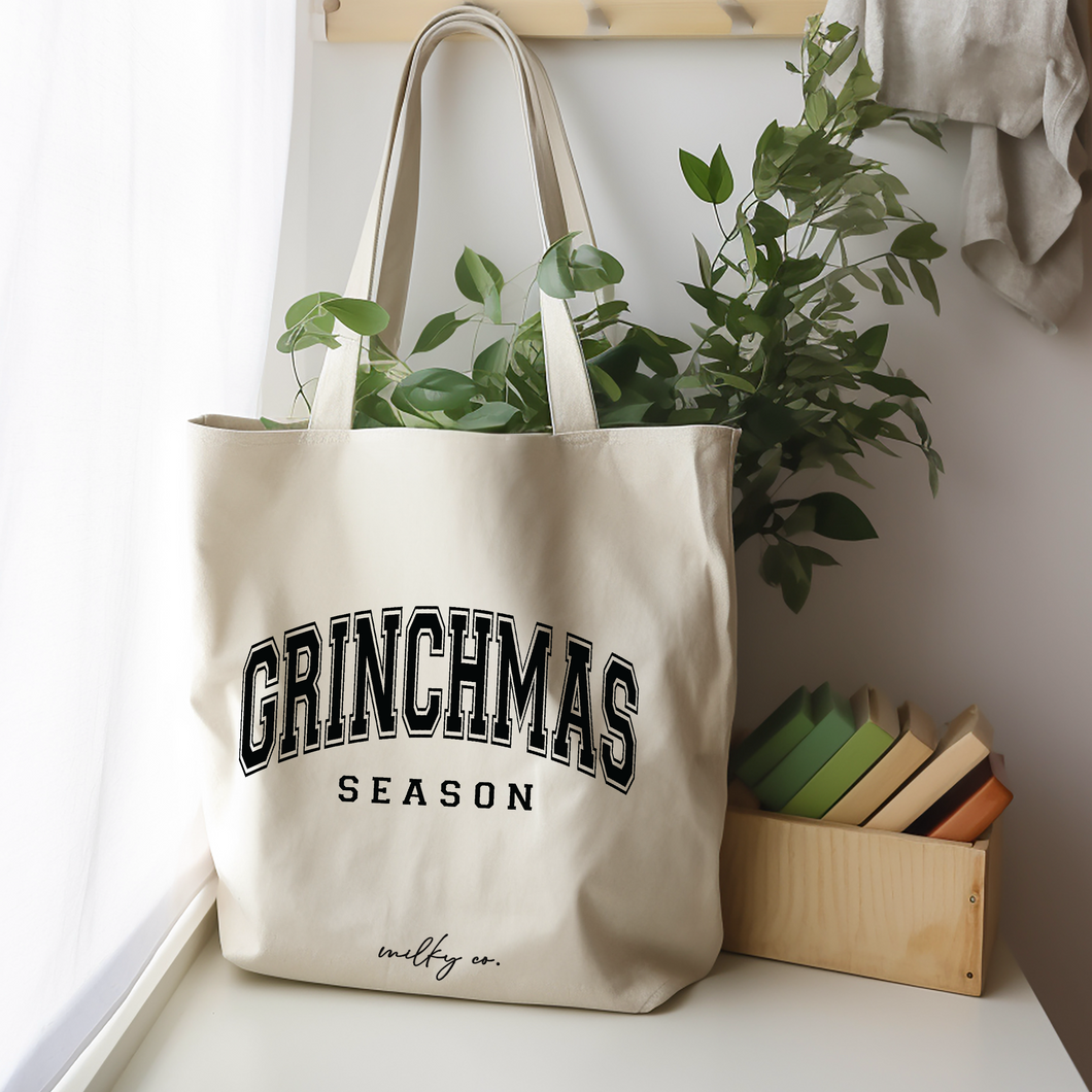 Grinchmas Season Tote Bag / Bolsa