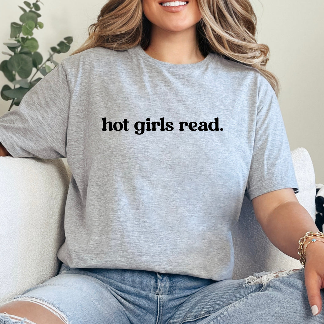 Hot girls read Playera