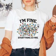 Cargar imagen en el visor de la galería, I&#39;m Fine, everything is fine Playera
