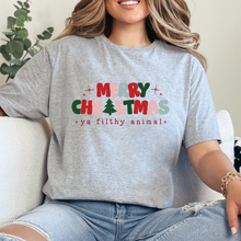 Cargar imagen en el visor de la galería, Merry Christmas Playera
