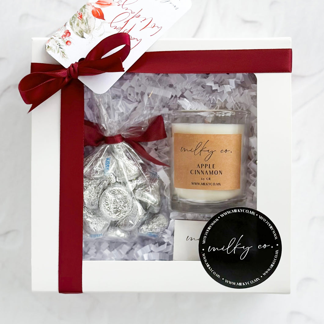 Mini Candle & Kisses Gift Box