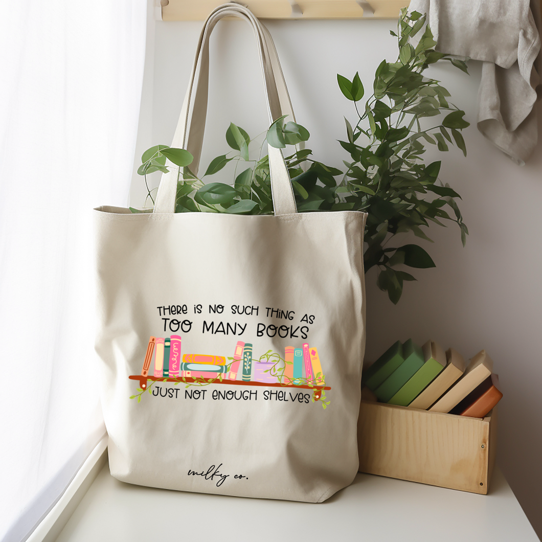 Not enough Shelves Tote Bag / Bolsa