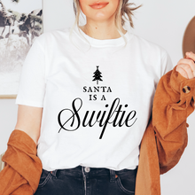 Cargar imagen en el visor de la galería, Santa is a Swiftie Playera
