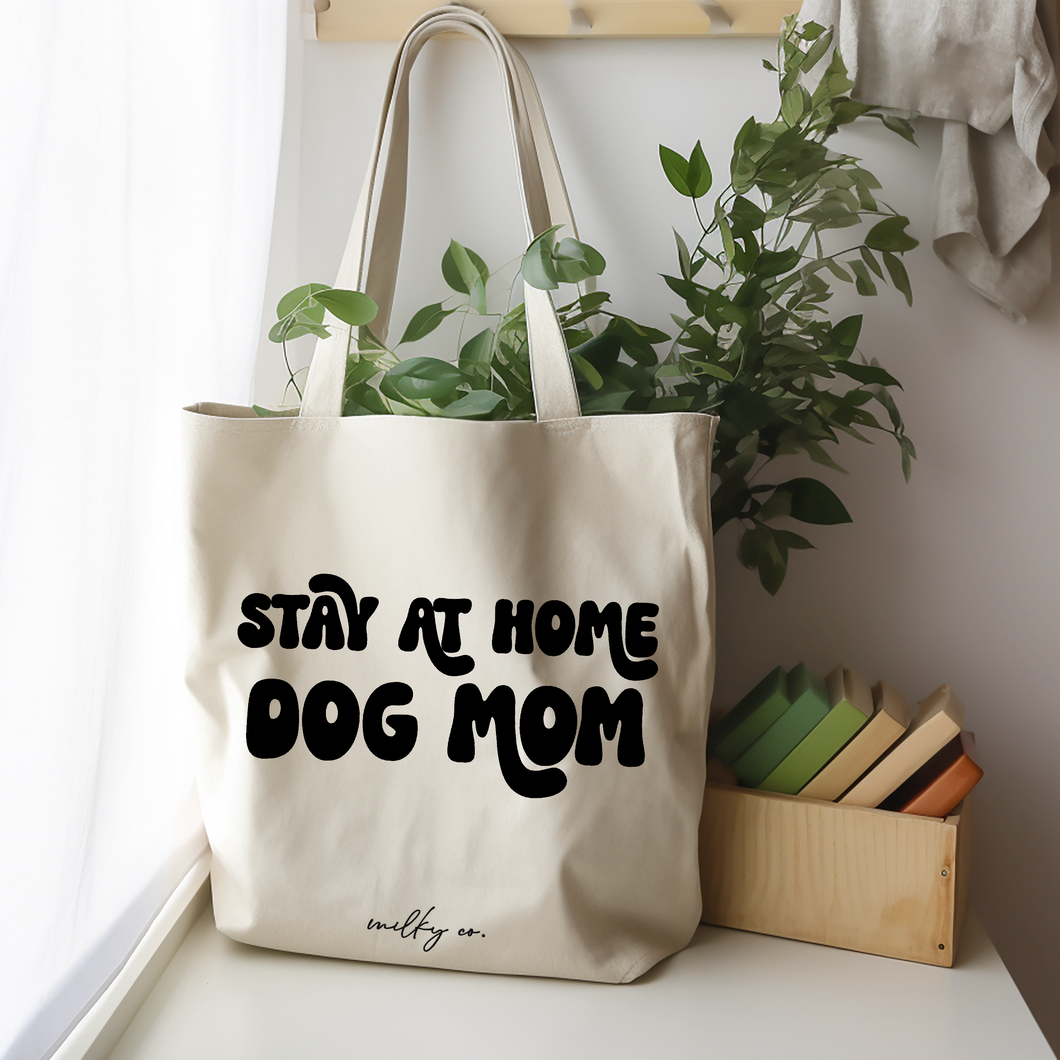 Stay at home dog mom Tote Bag / Bolsa