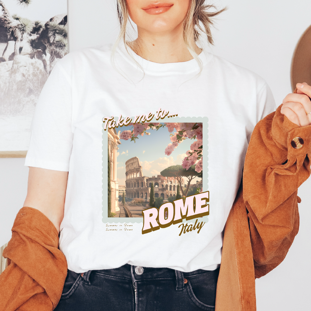 Take me to Rome Playera