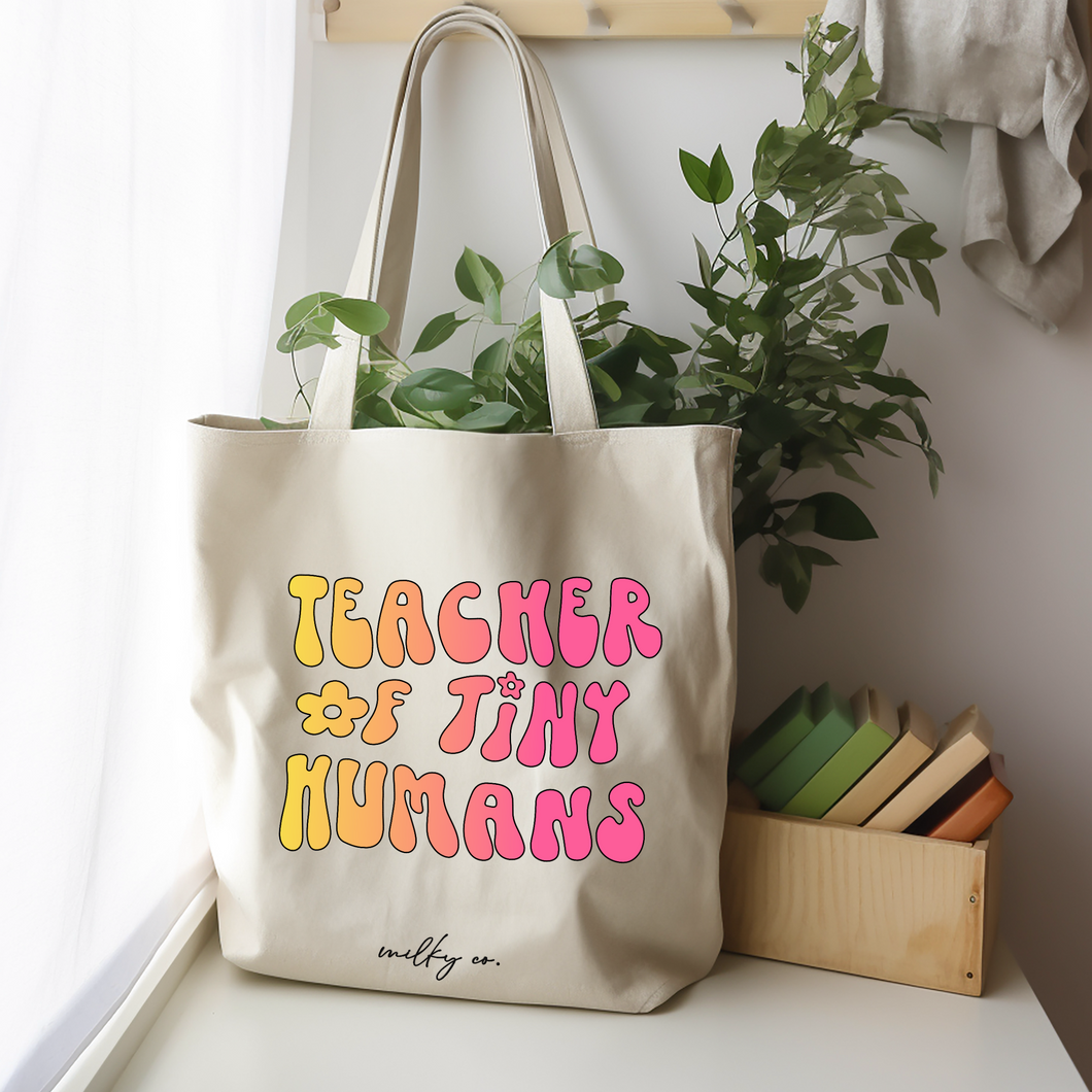 Teacher of tiny humans Tote Bag / Bolsa