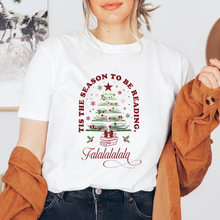 Cargar imagen en el visor de la galería, Tis the season to be reading Playera
