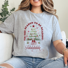 Cargar imagen en el visor de la galería, Tis the season to be reading Playera
