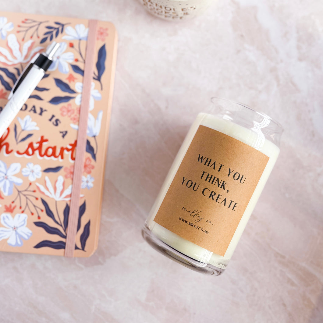 What you think, you create Vela Aromática