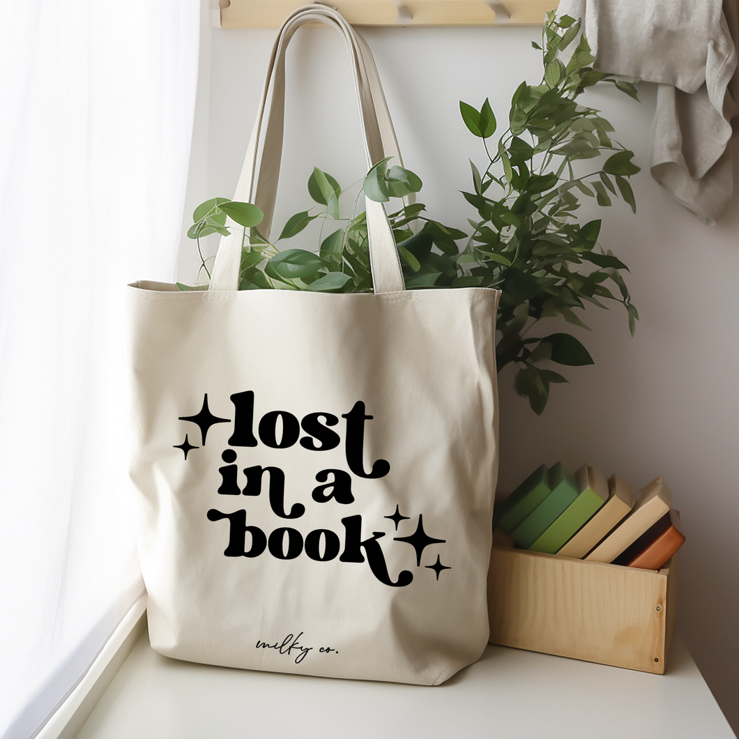 Lost in a book Tote Bag / Bolsa